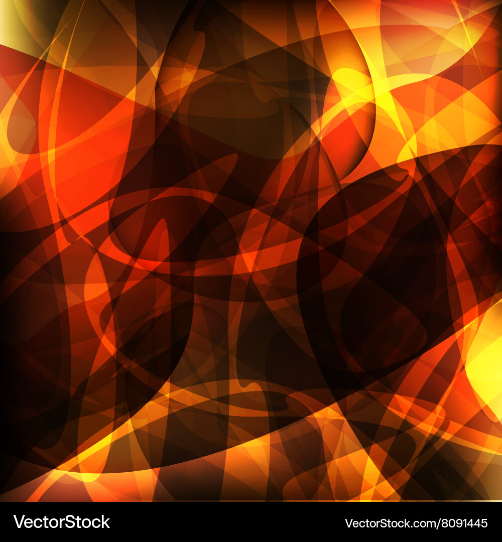 Dynamic Abstract Flame Background vector image