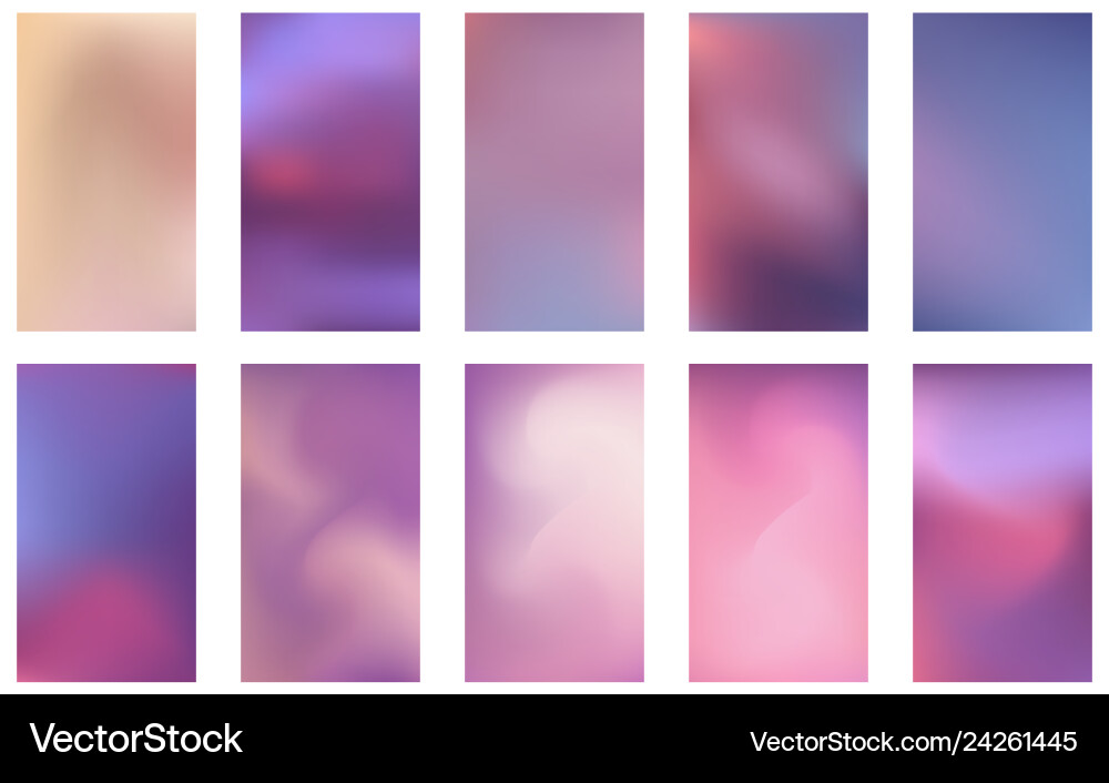 Modern Gradient Color Background Vector Image