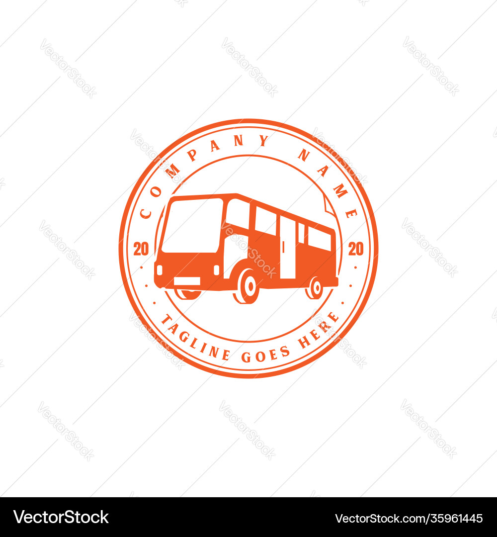 Retro vintage bus car transport transportation Retro vintage bus car transport transportation vector image