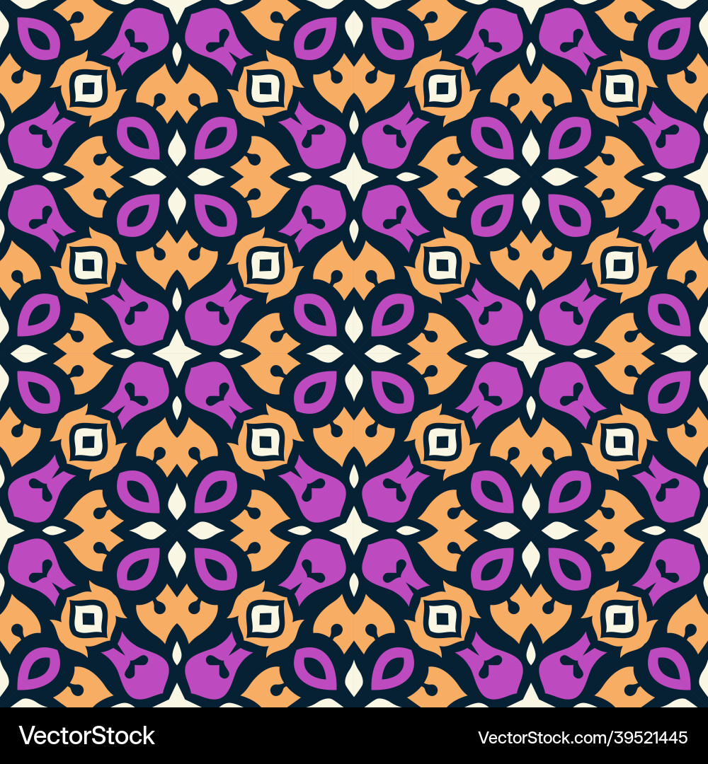 Seamless abstract shape colors simple pattern Seamless abstract shape colors simple pattern vector image