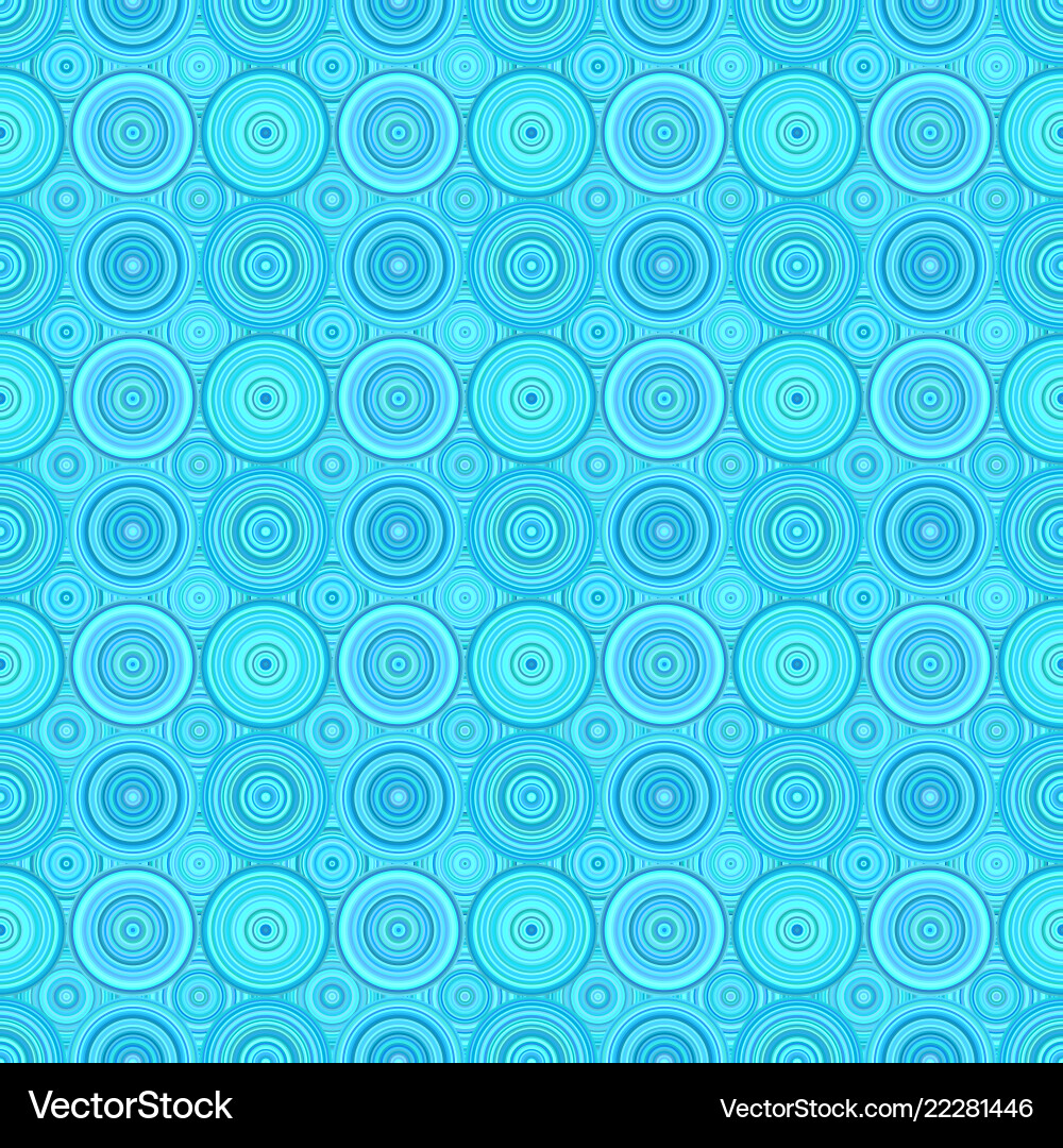 Abstract seamless circle pattern background vector image