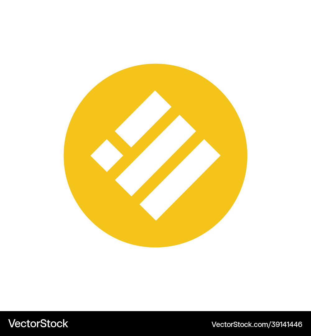 Binance usd busd crypto currency stablecoin icon – Royalty-Free Vector |  VectorStock