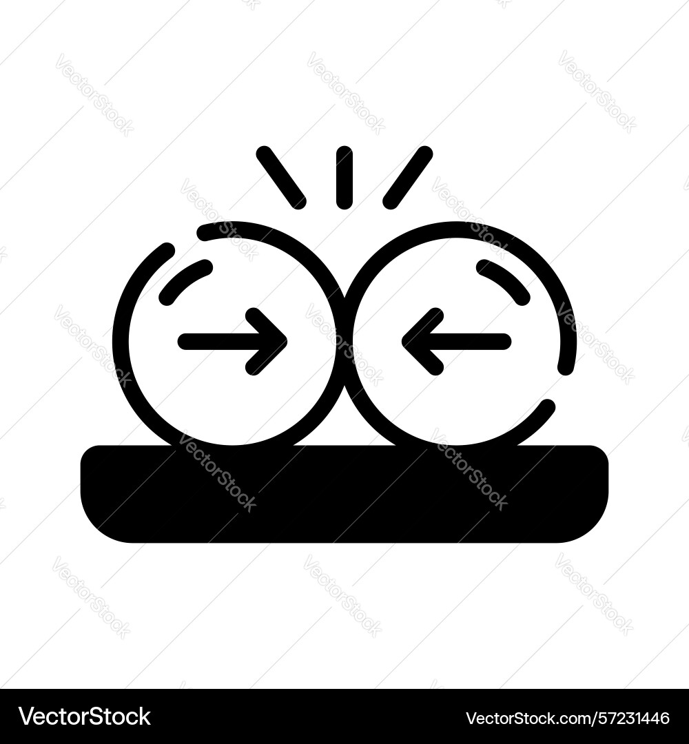 Collision Vector Image