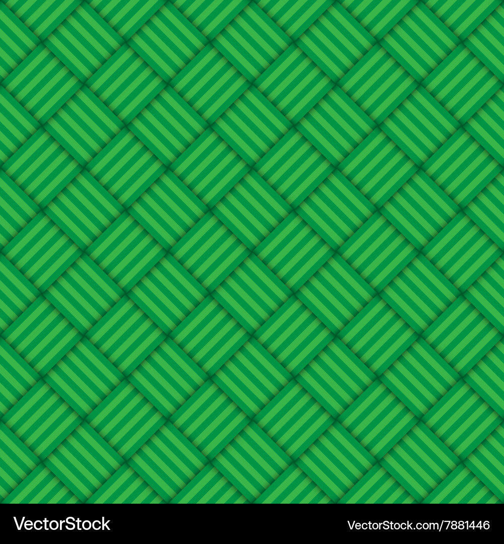 Geometric Square Pattern - Green vector image