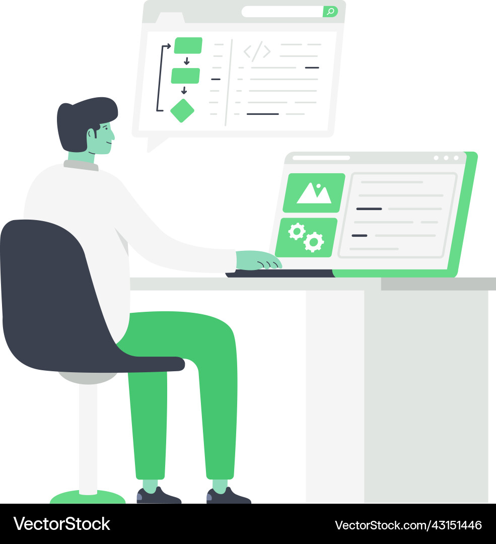 Modeling api vector image