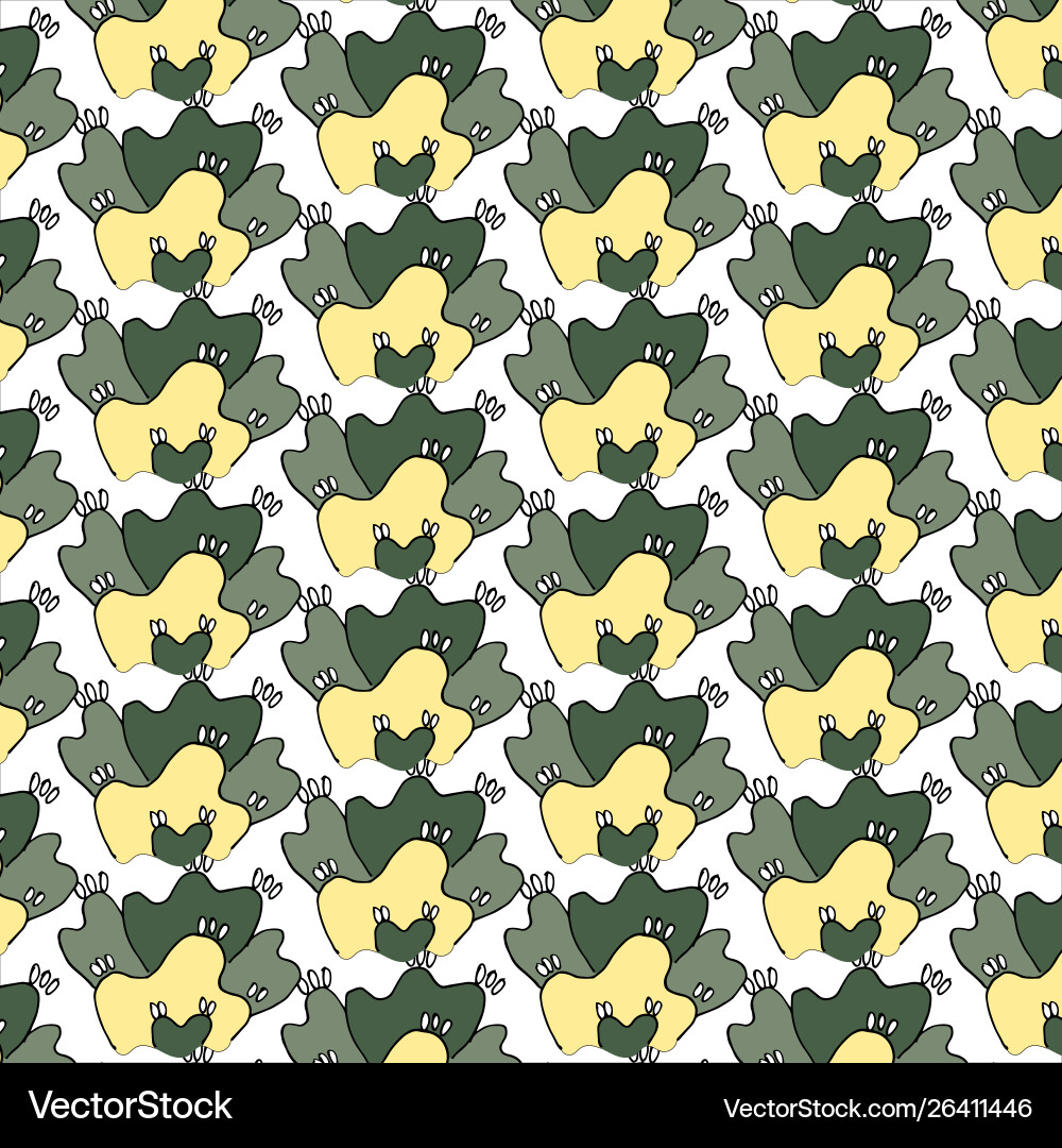Universal different seamless pattern Vector Image