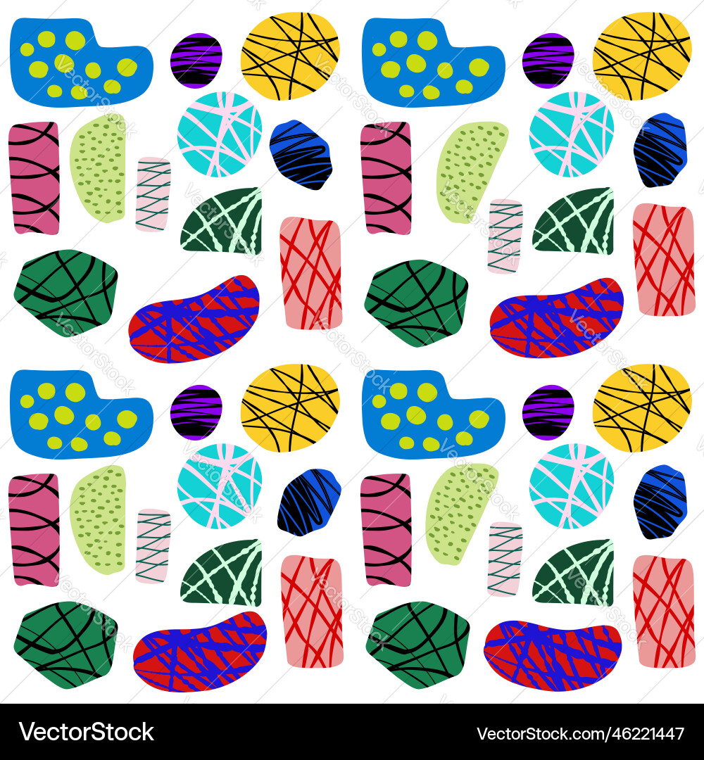 Seamless pattern with abstract texture of colorful Seamless pattern with abstract texture of colorful vector image