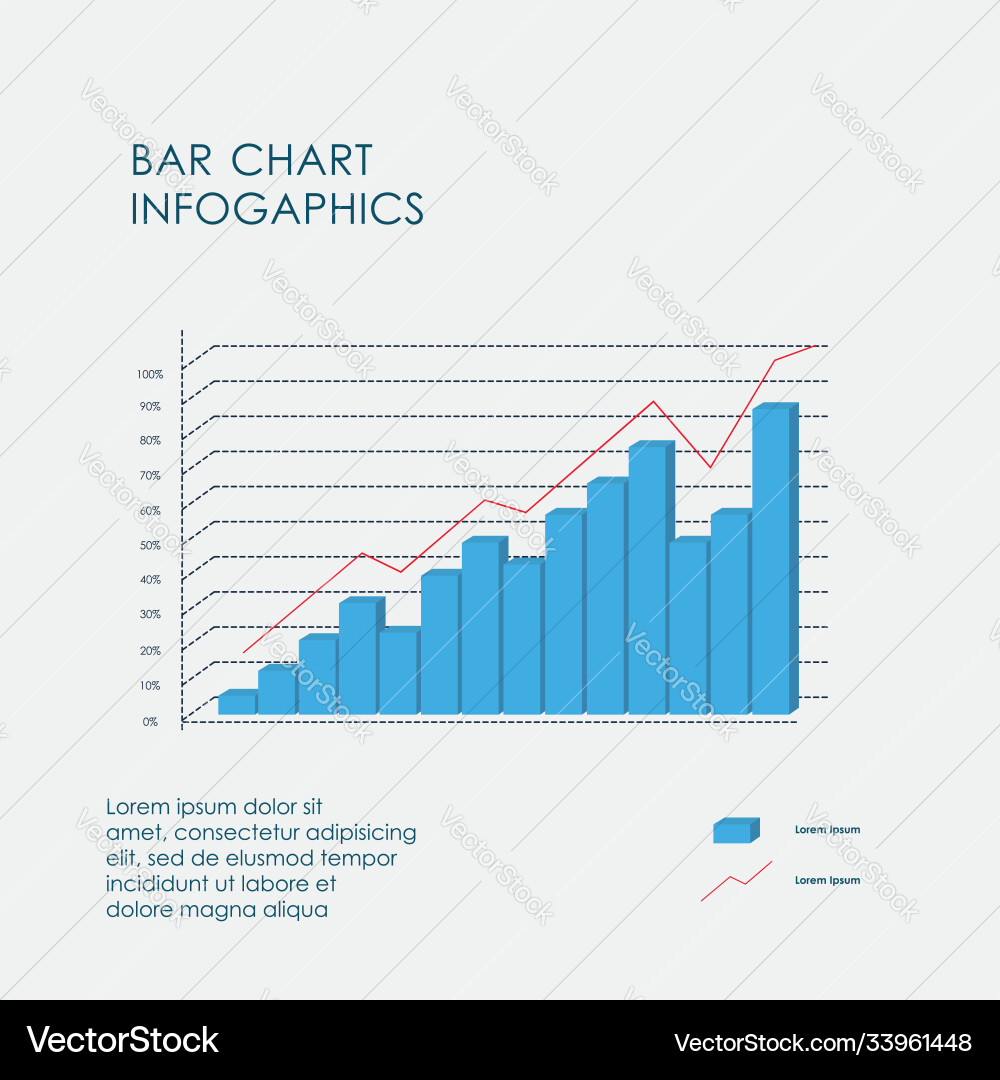 Bar-Diagramm Daten Infografik Elemente 3d Bar-Diagramm Daten Infografik Elemente 3d vektorbild