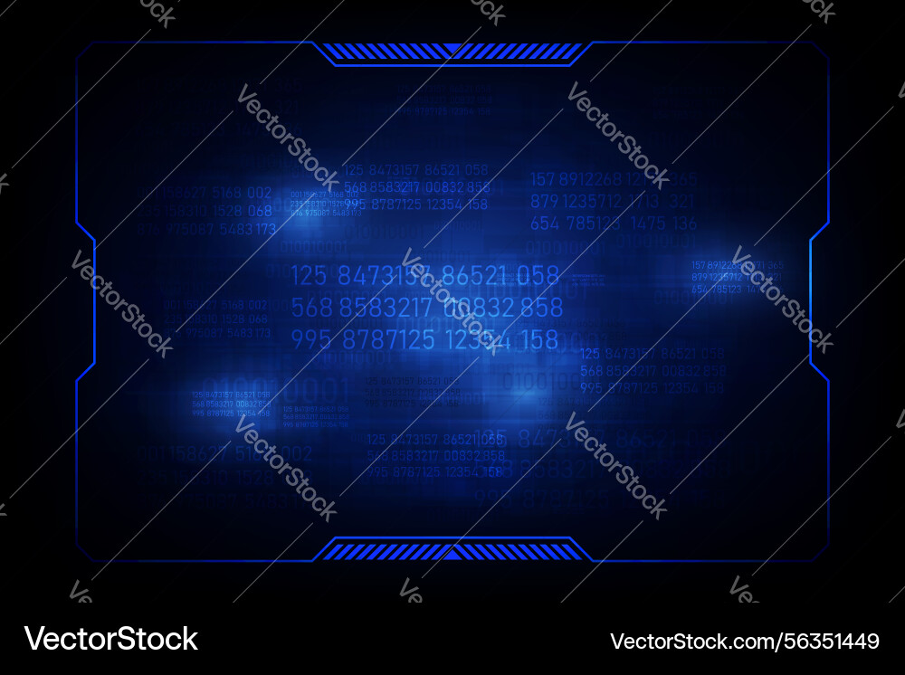 Growing global network and data Growing global network and data vector image