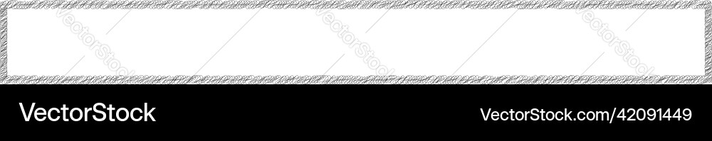 Scribble sketch lines rectangle frame squiggly Scribble sketch lines rectangle frame squiggly vector image
