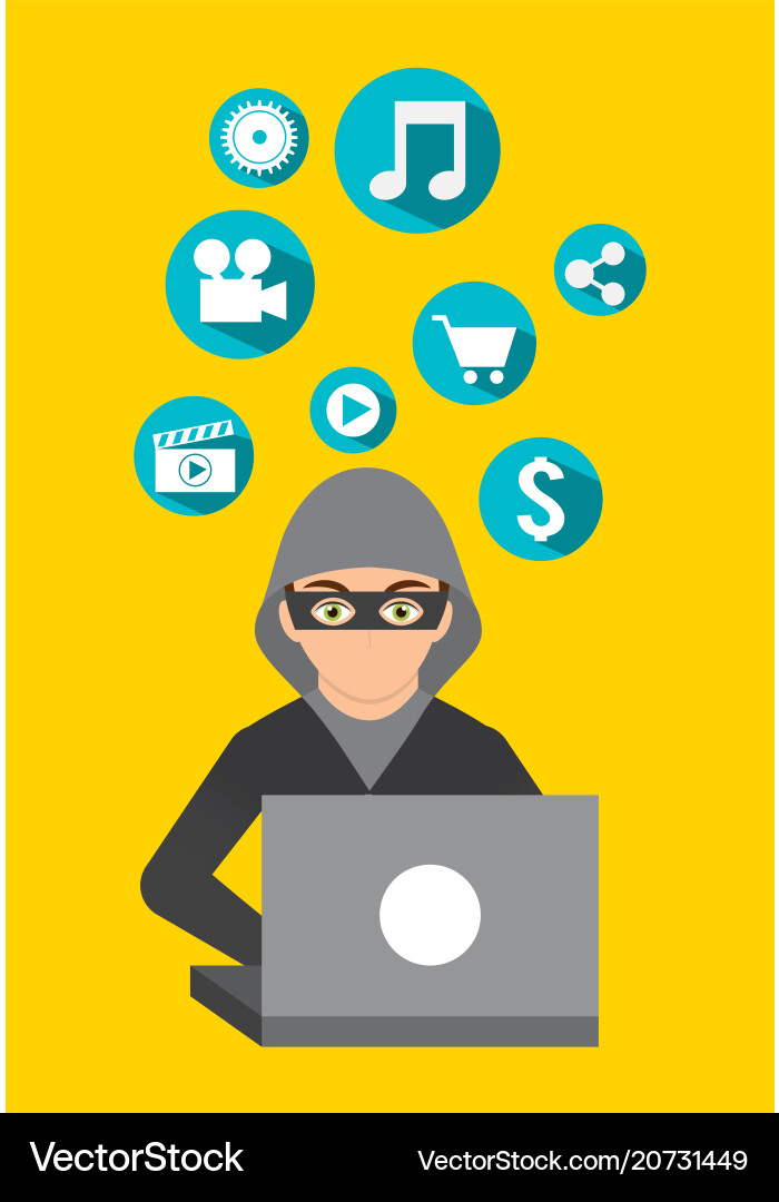 Security system design vector image
