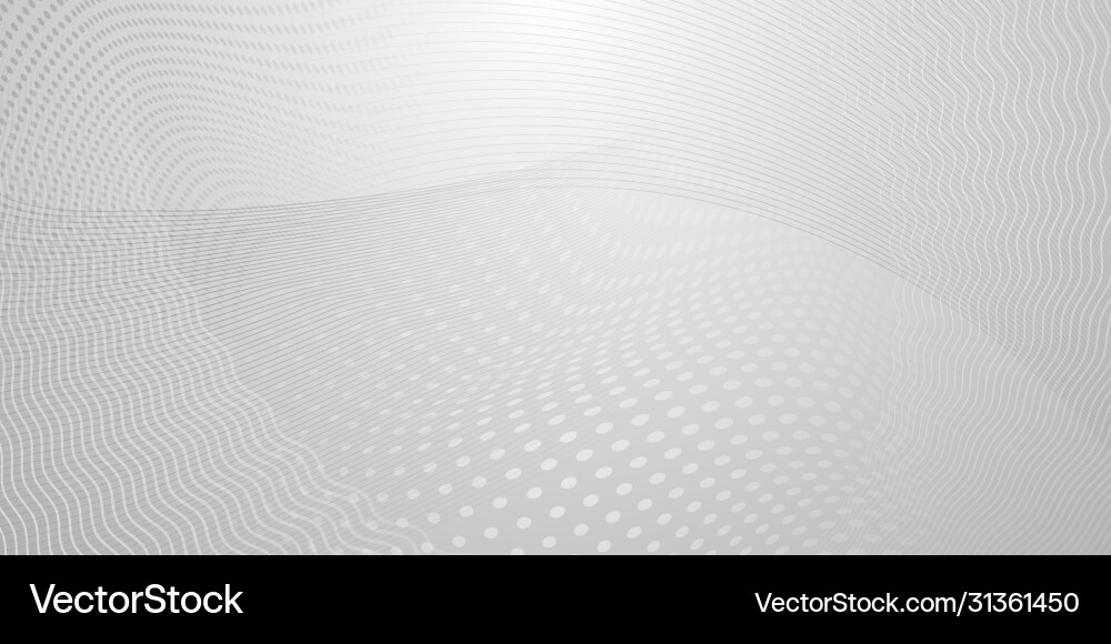 Abstract background halftone dots and curved Abstract background halftone dots and curved vector image