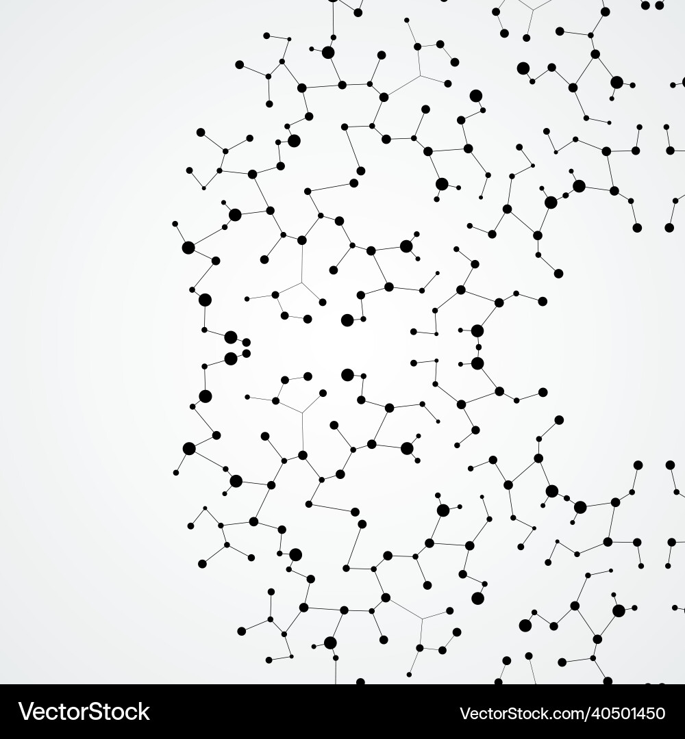 Circle abstract connect with connecting dots Circle abstract connect with connecting dots vector image