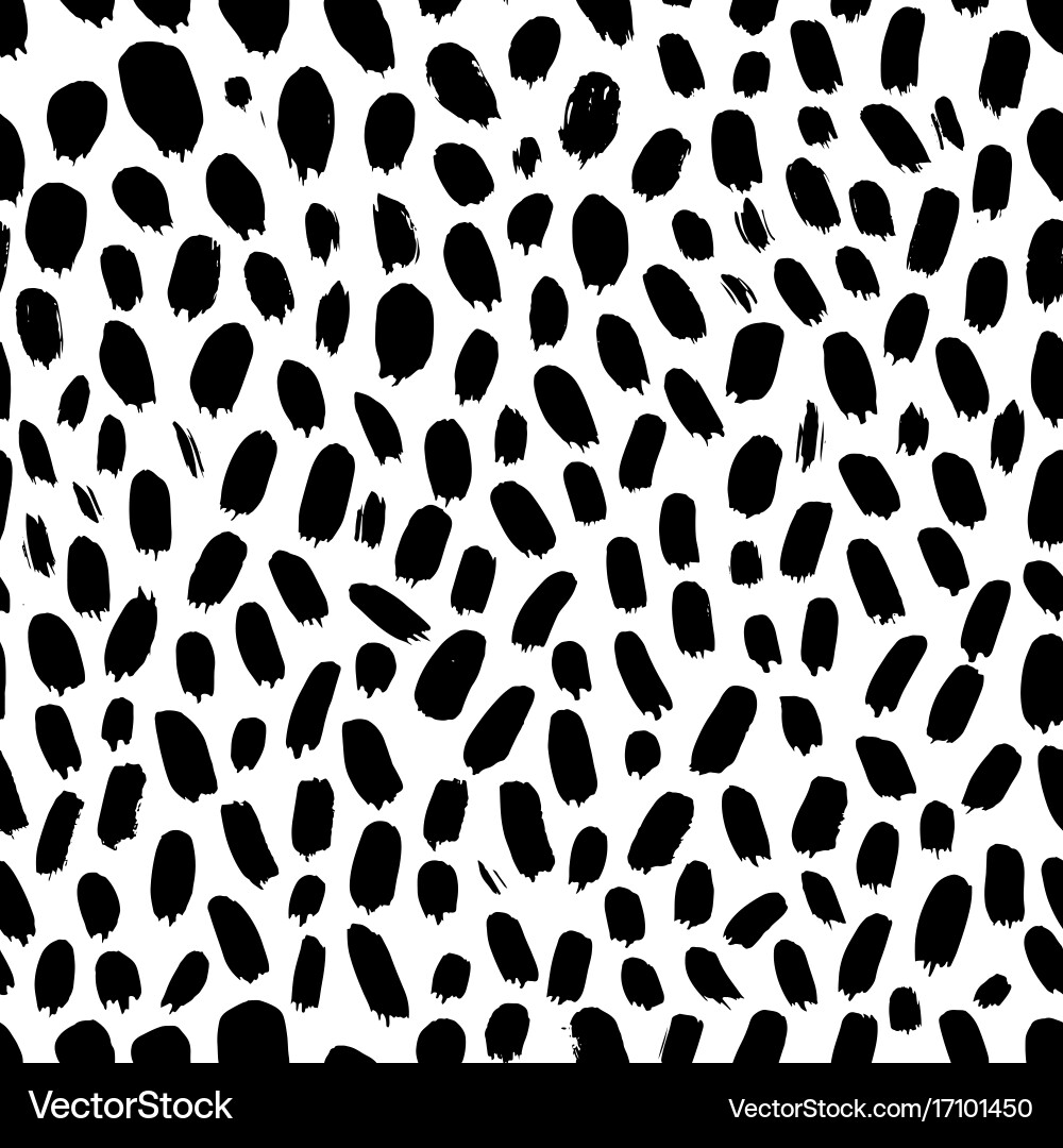 Ink abstract seamless pattern background vector image