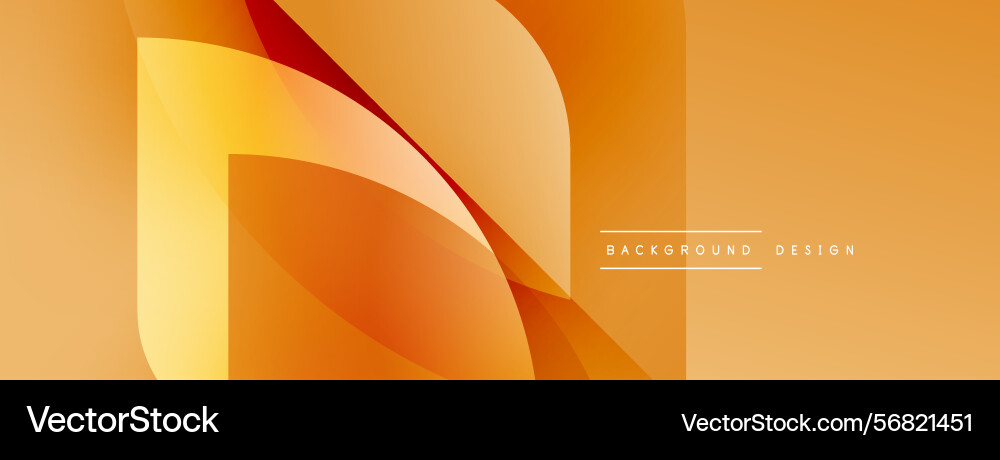 Abstract orange layers create dynamic visual Abstract orange layers create dynamic visual vector image