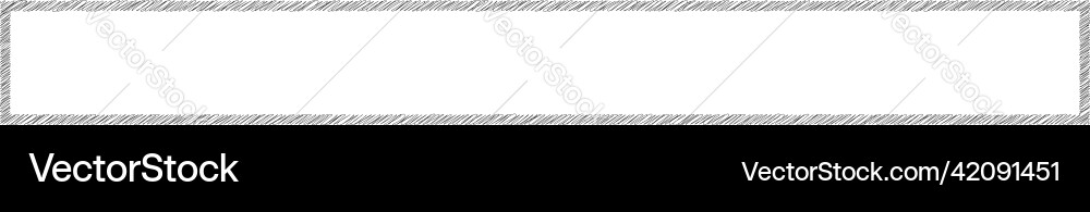 Scribble sketch lines rectangle frame squiggly Scribble sketch lines rectangle frame squiggly vector image