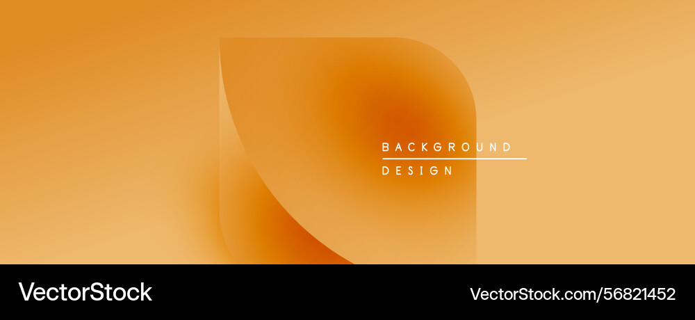 Abstract orange gradient background soft shapes Abstract orange gradient background soft shapes vector image