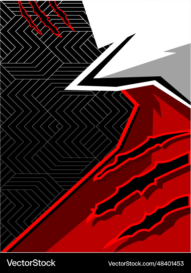 Abstract background for jersey and sport uniform Vector Image