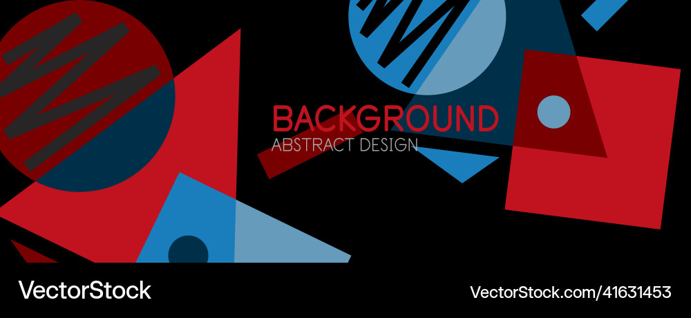 Abstract background with blocks lines geometric Abstract background with blocks lines geometric Vector Image