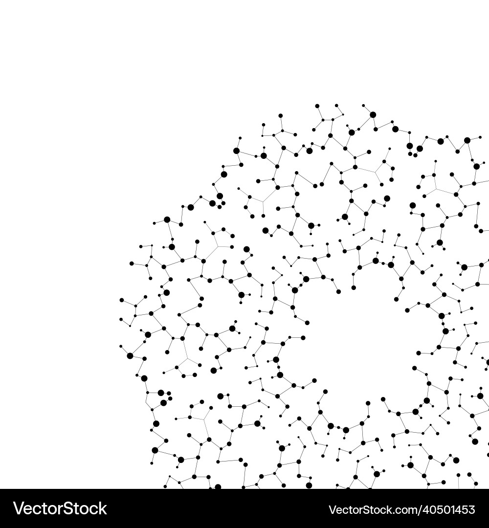 Abstract circle pattern structure Abstract circle pattern structure Vector Image