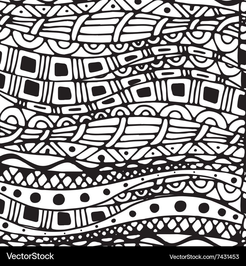 Abstract seamless pattern vector image
