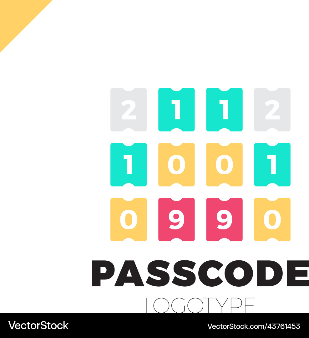 Geben Sie Pin-Code oder Passwort-Symbol Sicherheitsnummer Geben Sie Pin-Code oder Passwort-Symbol Sicherheitsnummer vektorbild