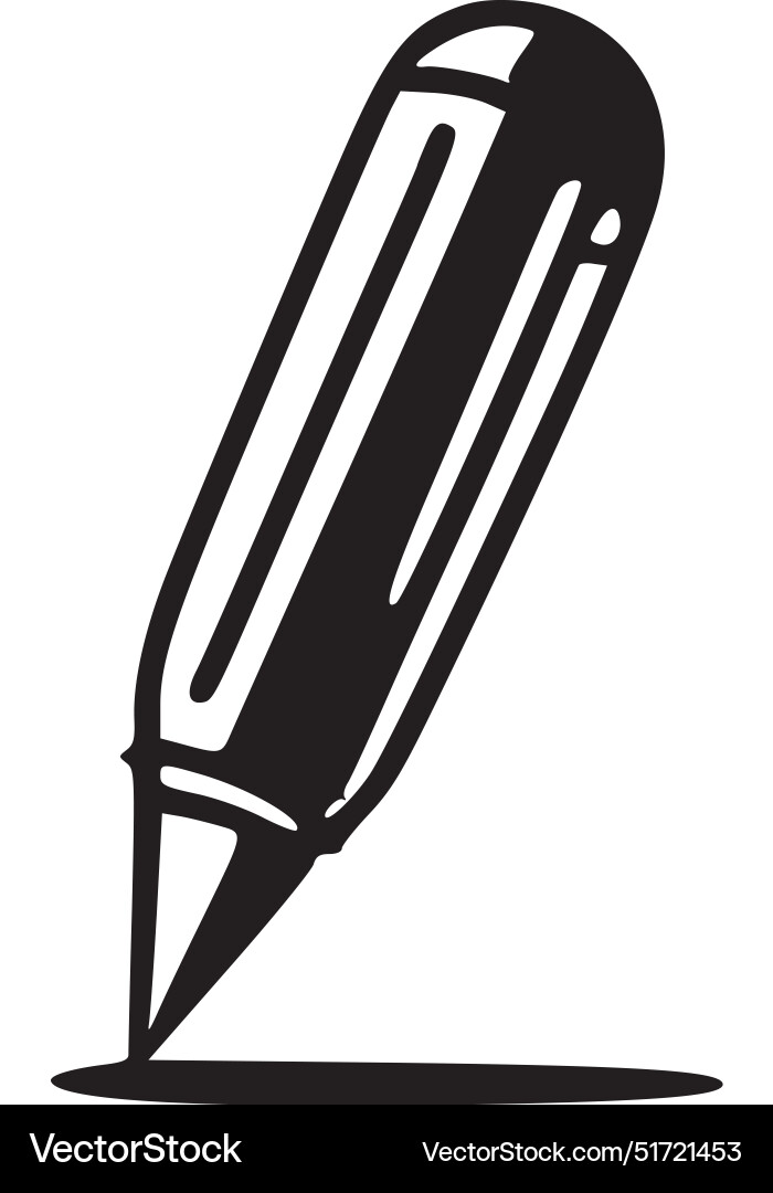 Handschrift - schwarz-weiß isolierte Ikone Handschrift - schwarz-weiß isolierte Ikone vektorbild