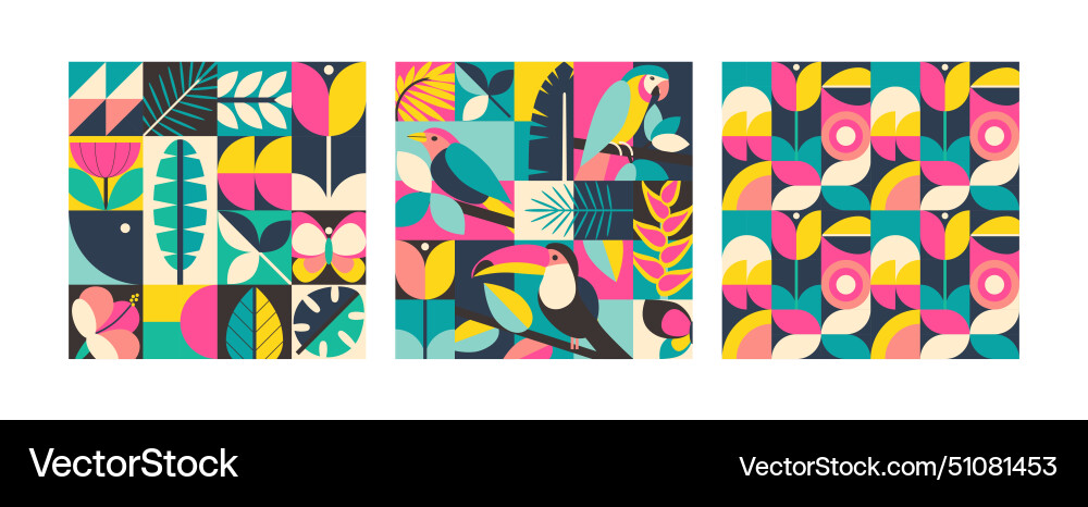 Summer seamless pattern assembled from Summer seamless pattern assembled from vector image