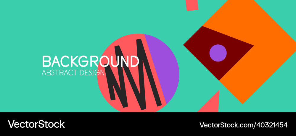 Abstract background blocks lines triangles Abstract background blocks lines triangles vector image