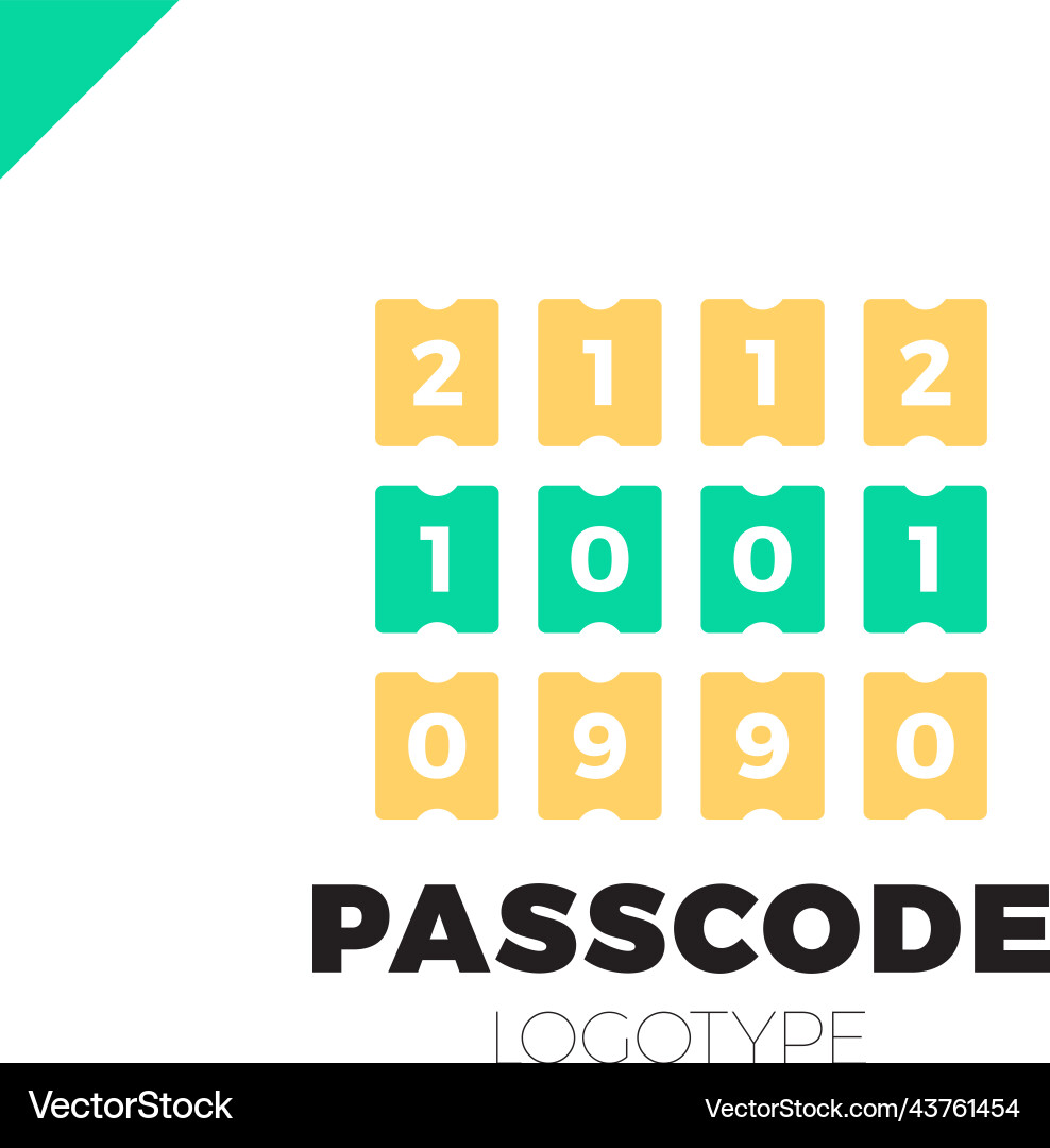 Geben Sie Pin-Code oder Passwort-Symbol Sicherheitsnummer Geben Sie Pin-Code oder Passwort-Symbol Sicherheitsnummer vektorbild