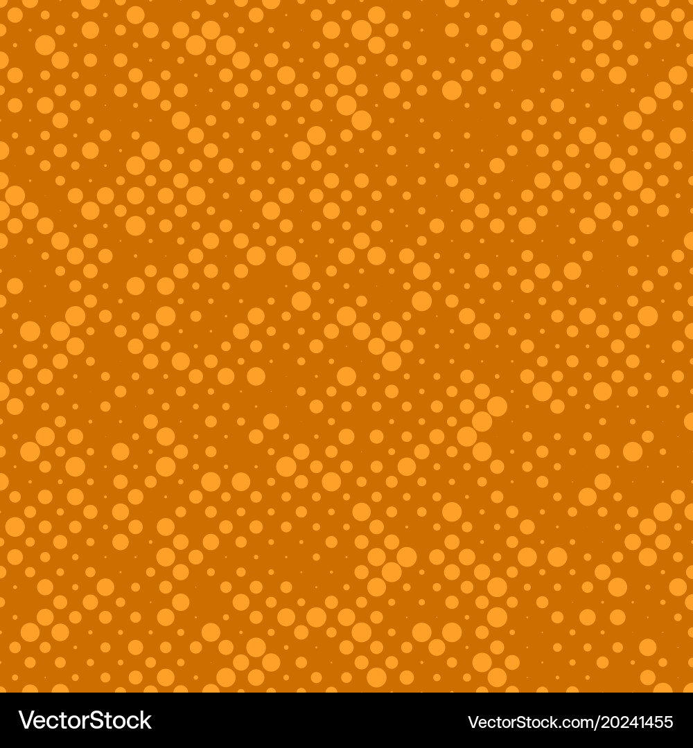 Abstract chaotic halftone circle pattern vector image