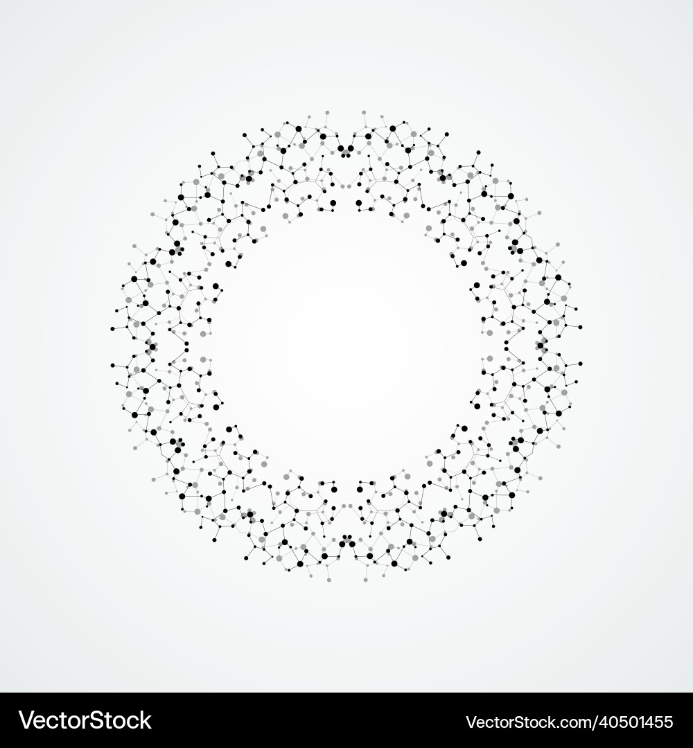 Abstract circle pattern structure Abstract circle pattern structure vector image