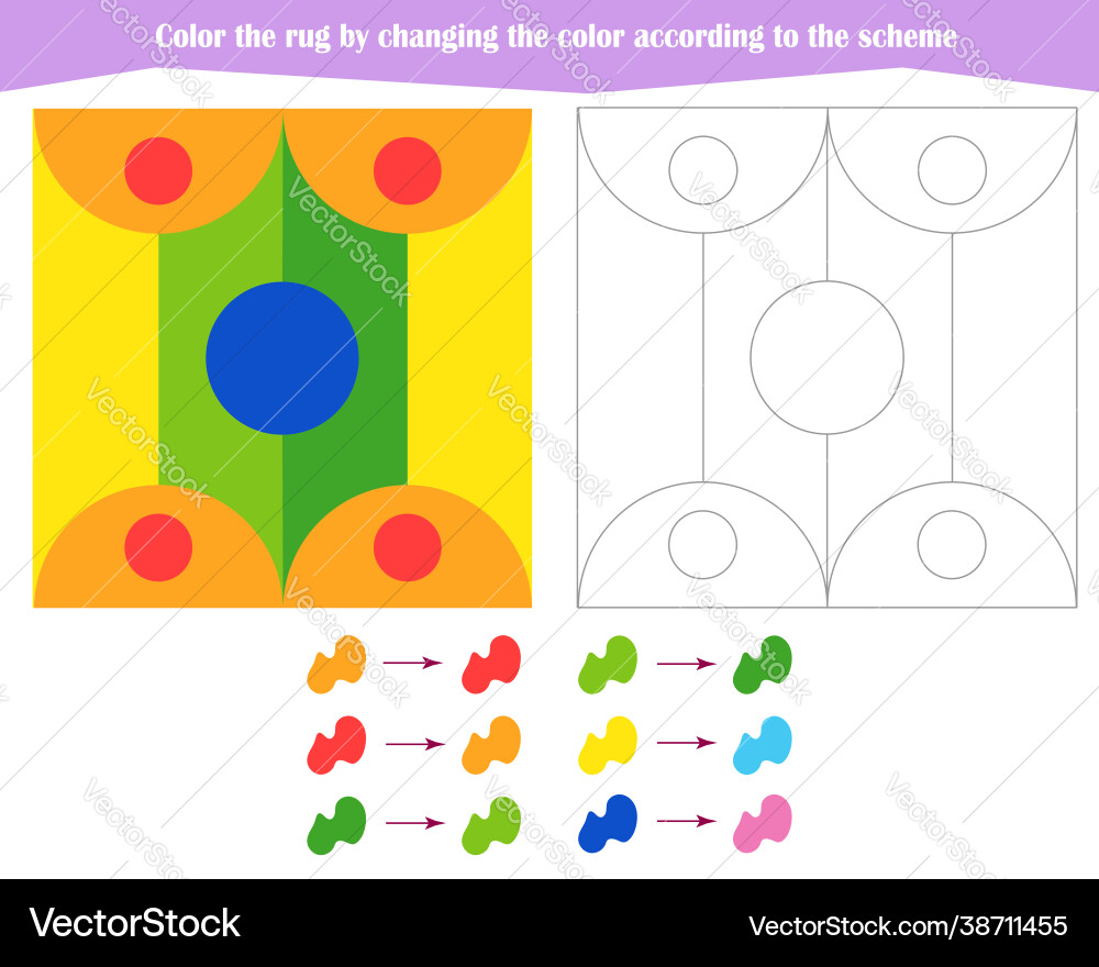 Game for development logical thinking Game for development logical thinking vector image