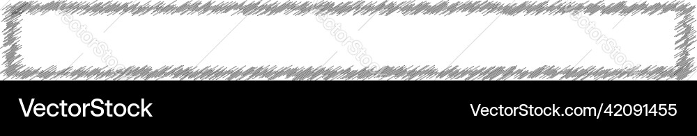 Scribble sketch lines rectangle frame squiggly Scribble sketch lines rectangle frame squiggly vector image
