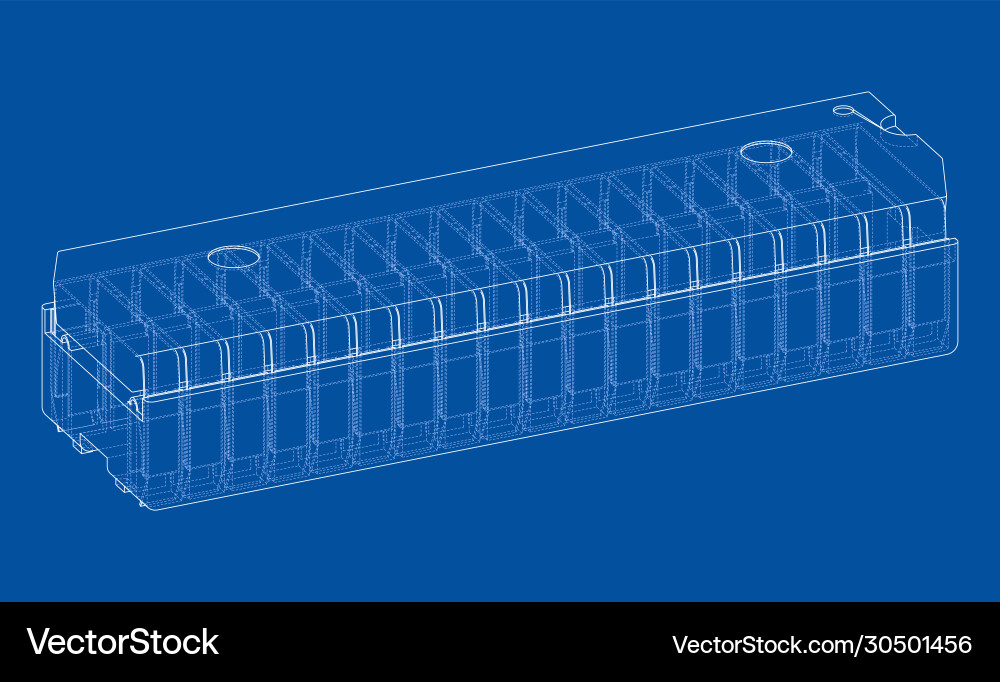 3d Mikrochip Rendering 3d Mikrochip Rendering vektorbild