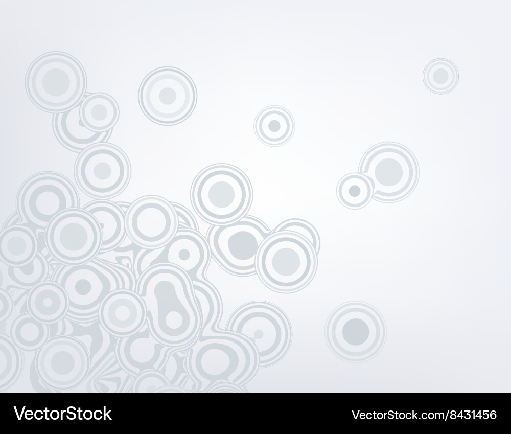 Abstract background with circles Vector Image