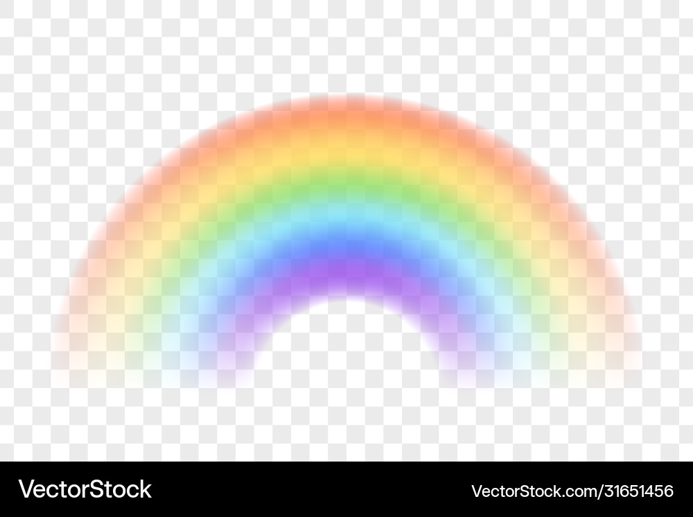 Farbe Regenbogen isoliert auf transparentem Hintergrund Farbe Regenbogen isoliert auf transparentem Hintergrund vektorbild