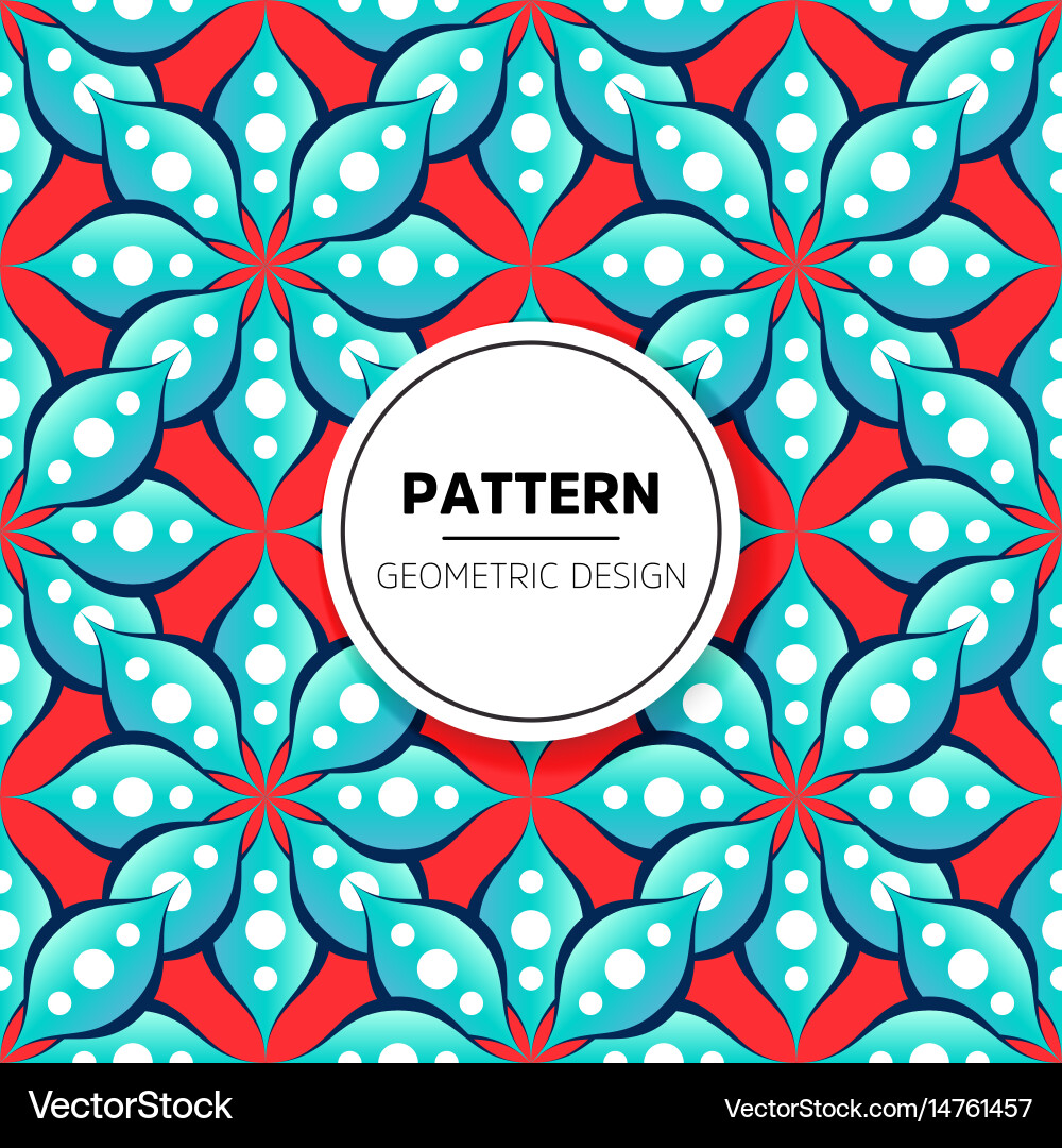 Abstract pattern in etnic style Vector Image