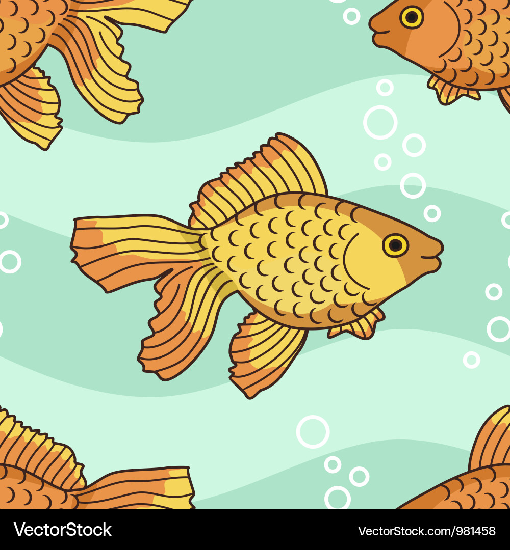 Fish pattern Vector Image