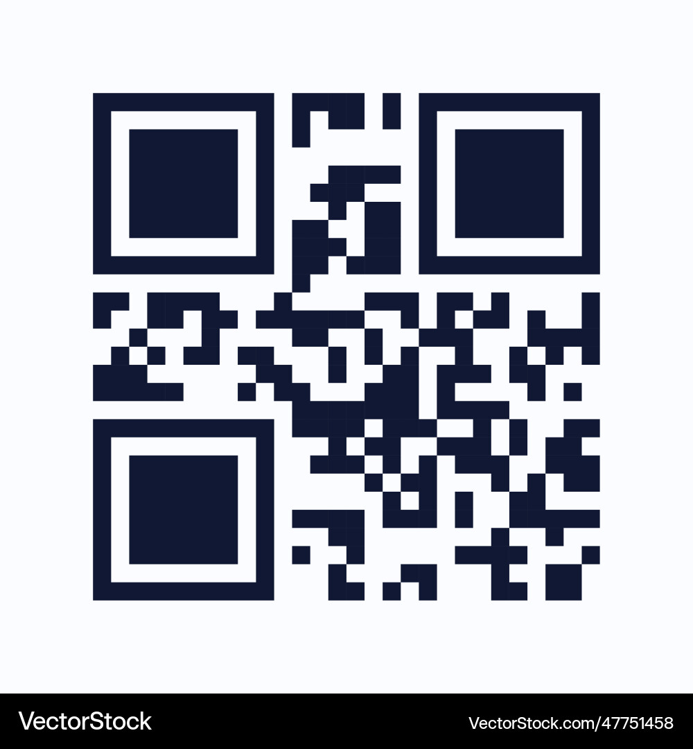 Qr code quick response marketing Qr code quick response marketing vector image