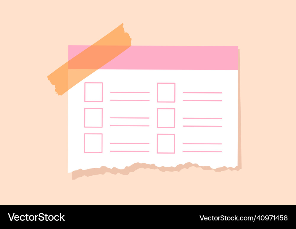 Stationery for study or work concept Stationery for study or work concept vector image