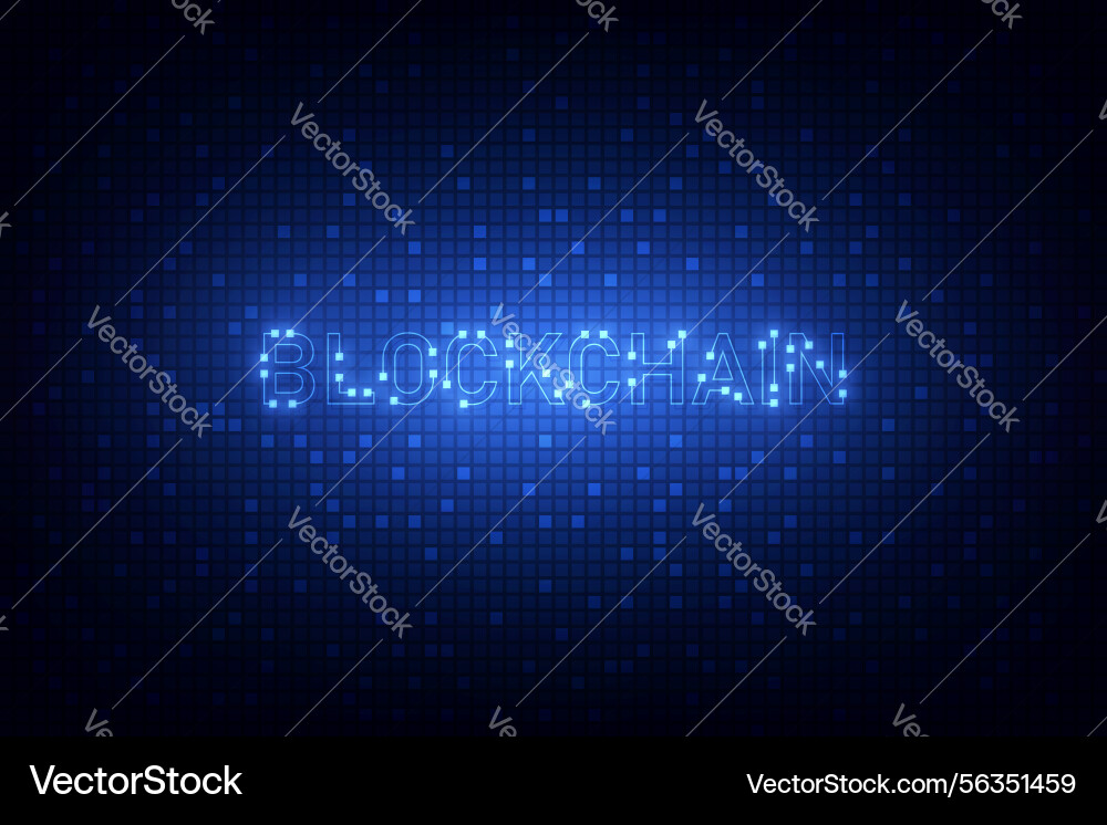 Abstract circuit networking blockchain concept Abstract circuit networking blockchain concept Vector Image