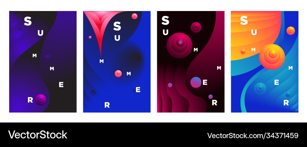 Abstract colorful gradient fluid and wave Abstract colorful gradient fluid and wave Vector Image