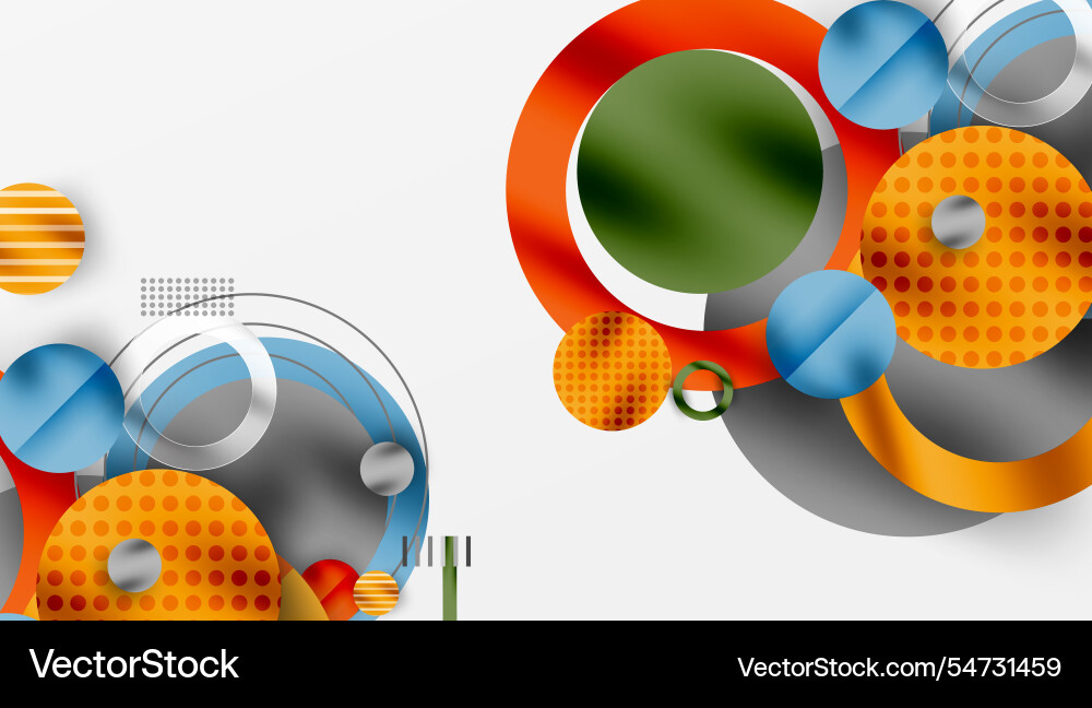 Abstract geometric background with overlapping Abstract geometric background with overlapping vector image