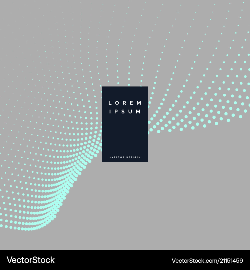 Abstract Particle Background vector image
