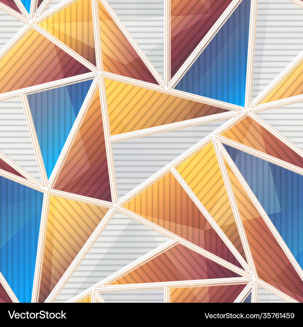 Abstract triangle seamless pattern Abstract triangle seamless pattern vector image