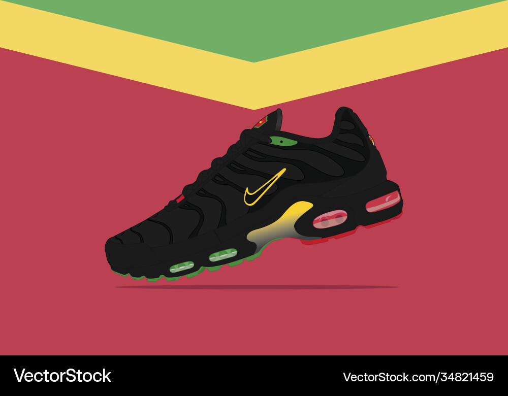 nike rasta trainers
