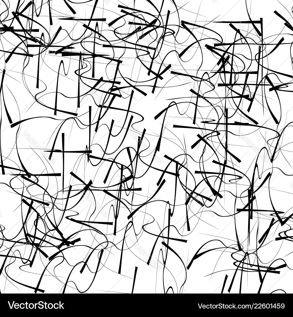 Random chaotic lines artistic pattern geometric Random chaotic lines artistic pattern geometric vector image