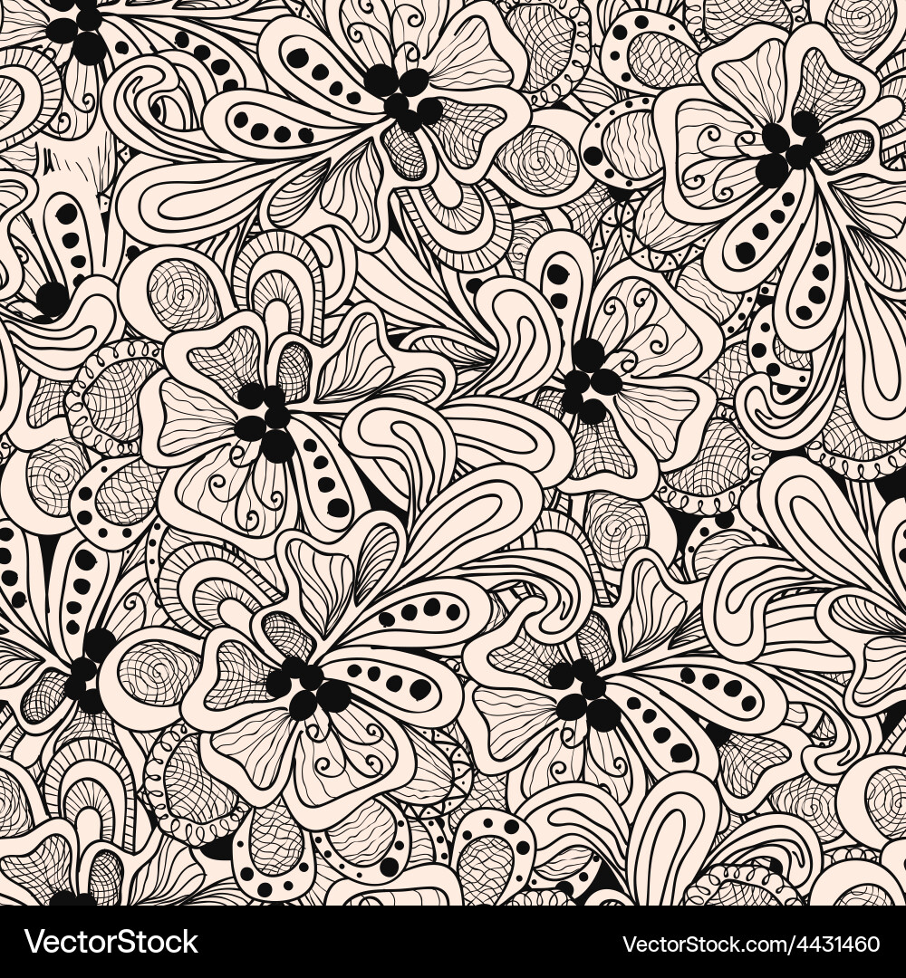 Abstract seamless pattern vector image
