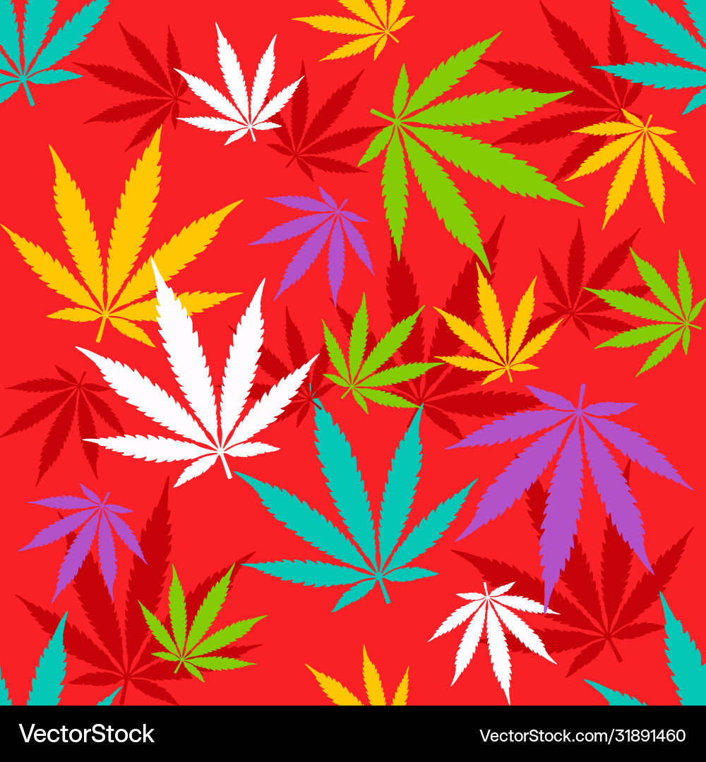 Cannabis Marihuana Grasmuster Textur Hintergrund Cannabis Marihuana Grasmuster Textur Hintergrund vektorbild